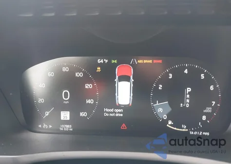 2016 Volvo Xc90 T6 Momentum из США, поврежденный, VIN YV4A22PK1G1088530